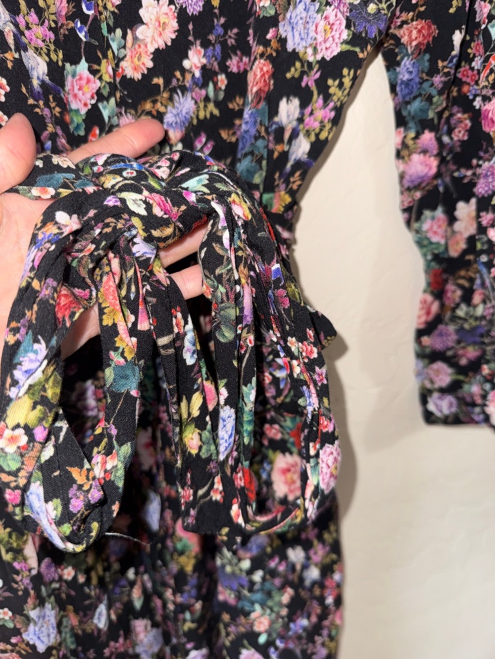 Tuckernuck Women's Floral Midi Garden Button-Down Shirt Dress size small - Picture 4 of 10